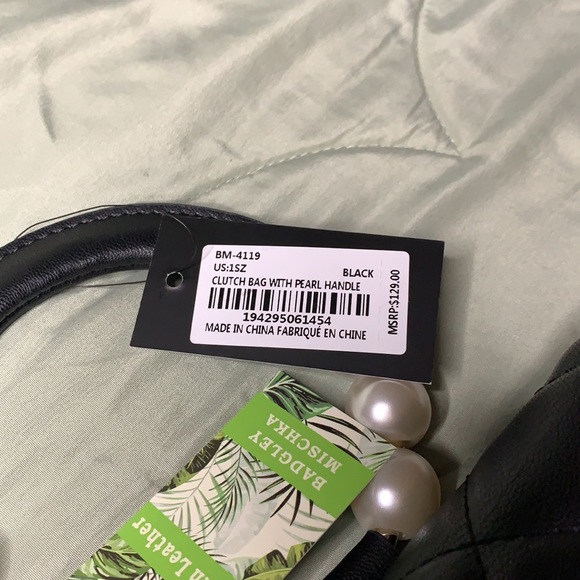 BADGLEY MISCHKA Vegan leather women’s bag/ clutch - Picture 4 of 9